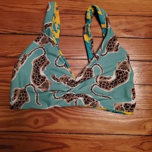 Whiskini Bikini reversible Colada top